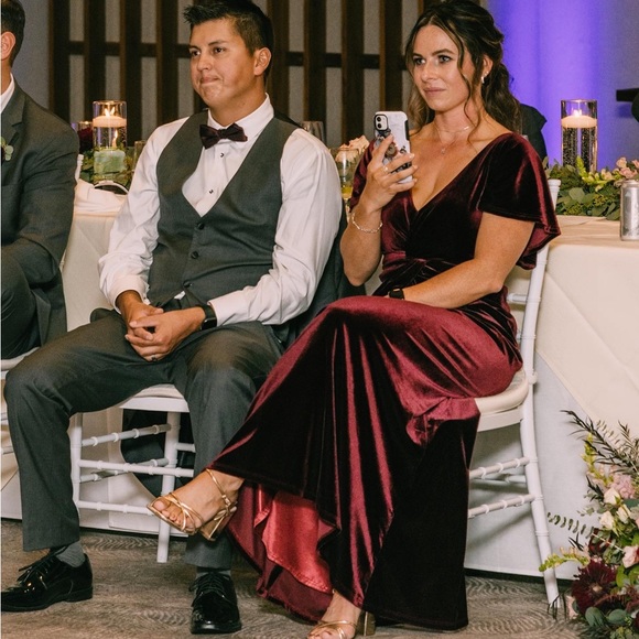 Revelry Gwen Velvet Dress - Picture 2 of 4